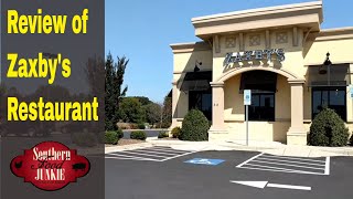 Review of Zaxbys Restaurant Hendersonville NC [upl. by Haldis]