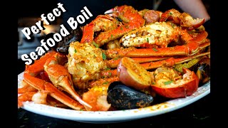 Perfect Seafood Boil Recipe  Quick amp Easy Seafood Boil [upl. by Keelia390]