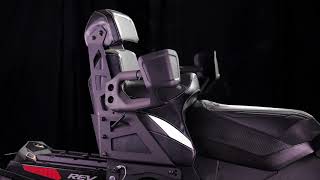 Kimpex SeatJack  Passenger seat for snowmobiles [upl. by Devi3]