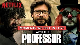 Money Heist Professor Moments We Fell In Love With Him  La Casa De Papel  Netflix India [upl. by Betsy]