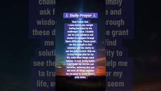 Prayer god allah jesus motivation growth affirmations prayer [upl. by Aicyla]