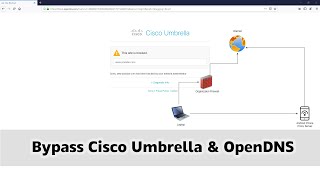 Bypass Cisco Umbrella amp OpenDNS website block [upl. by Adyam]