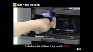 MAXIFY MB2320 Installing the ink tanks [upl. by Lotsirb175]