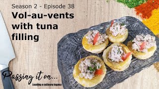 Volauvent with tuna filling recipe [upl. by Yanffit385]