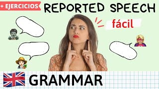 REPORTED SPEECH en inglés  Explicación con ejemplos fácil [upl. by Rush]