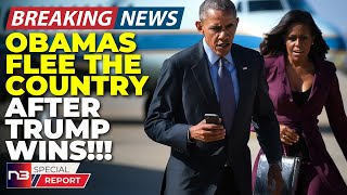 🚨BREAKING The Real Reason The Obamas Just Fled The Country On Private Jets Has Everyone Talking Now [upl. by Annazor]