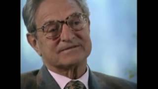 George Soros interviewed by CBS 60 Minutes in the 1990th [upl. by Ecnerual]