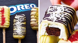 6 Amazing DIY Oreo Cookie Dessert Treats for a Delicious Late Night Snack  Easy Recipes by So Yummy [upl. by Eneliak]