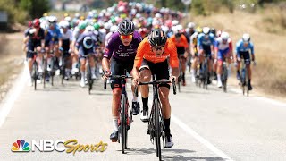 Vuelta a España 2021 Stage 6 extended highlights  Cycling on NBC Sports [upl. by Siulesoj]