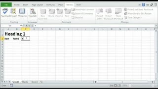 How to Do Excel Headings  Basics of Microsoft Excel [upl. by Germain]