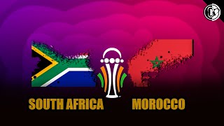 SOUTH AFRICA VS MOROCCO AFCON 2024 HUGO BROOS BAFANA BAFANA [upl. by Ahsiekar]