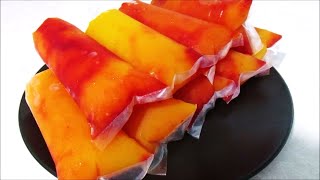 BOLIS DE MANGO CON CHAMOY Congeladas [upl. by Attah]