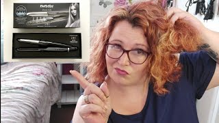 Babyliss Steam Pure Straightener Review [upl. by Jelena]