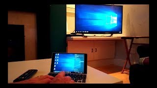 How to view your Windows 10 Laptop on a LG TV Wirelessly [upl. by Aisirtap3]