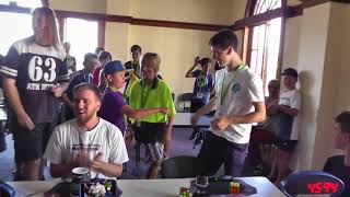 Rubiks Cube World Record  459 seconds Feliks Zemdegs [upl. by Leighton]