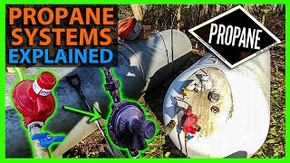 How Does a Propane LP System Work First amp Second Stage Regulators LP Pressures Explained [upl. by Ladnik]