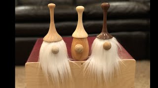 How to Turn a Bearded Gnome woodturning [upl. by Lemrej443]