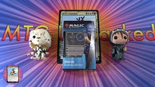 Ravnica Allegiance Dovin Planeswalker Deck unboxing [upl. by Ellainad638]