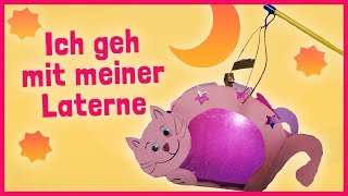 Ich geh mit meiner Laterne 🌙 Kinderlieder für den Laternenumzug [upl. by Lentha]