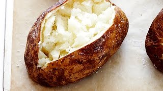 The Perfect Baked Potato Recipe [upl. by Enytsirhc]