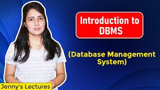 Lec 1 Introduction to DBMS  Database Management System [upl. by Signe881]