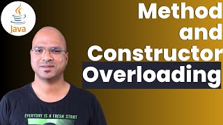 45 Java Tutorial  Method and Constructor Overloading [upl. by Amlet]