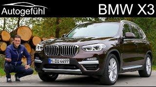 BMW X3 FULL REVIEW 2019 G01 30i  Autogefühl [upl. by Phipps]