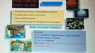 Pyrethroid Insecticides Lecture video 4 [upl. by Riane824]