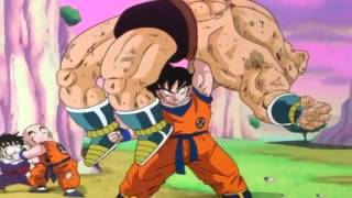 Dragon Ball Z KaiGoku Uses Kaioken On Nappa [upl. by Nahpos]