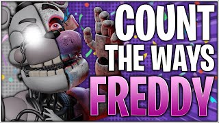 COUNT THE WAYS FREDDY  FNAF COLLAB SPEEDART [upl. by Merill277]