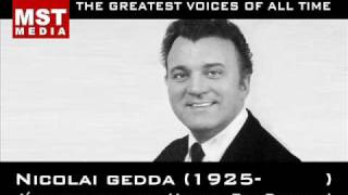 100 Greatest Singers NICOLAI GEDDA [upl. by Beebe]