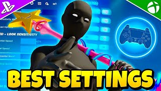 NEW Best Controller SETTINGS  Sensitivity in Fortnite Chapter 5 [upl. by Ardiedak169]