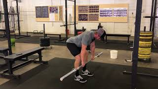 Barbell Bent Over Row [upl. by Fonzie]