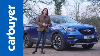 Vauxhall Opel Grandland X SUV 2018 review  Carbuyer [upl. by Idnarb]