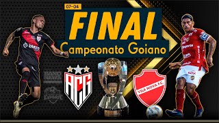 AtléticoGO x Vila Nova  AO VIVO  Campeonato Goiano [upl. by Alvord910]