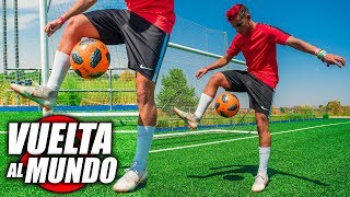 Aprende a Hacer la Vuelta al Mundo en 3 Sencillos Pasos  Trucos de Fútbol ATW Tutorial [upl. by Ameerahs769]