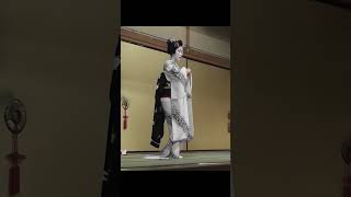 Maiko Dance in Kyoto Japan shorts [upl. by Zanas]