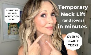 Temporary Neck Lift in Minutes [upl. by Ynattib210]