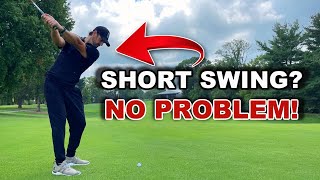 Short Backswing  Its EASY to OPTIMIZE Your Golf Swing [upl. by Petronella]