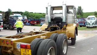 Leyland Gas Turbine truck on the move at Gaydon [upl. by Eelsha]