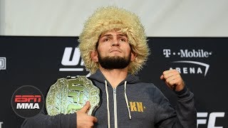 Khabib Nurmagomedov UFC 229 Postfight Press Conference [upl. by Sara-Ann]