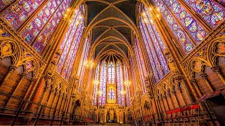 A Walk Through SainteChapelle Paris [upl. by Osswald839]