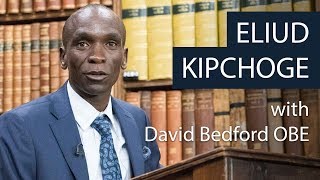 Eliud Kipchoge amp David Bedford  Full Address and QampA  Oxford Union [upl. by Zanahs580]