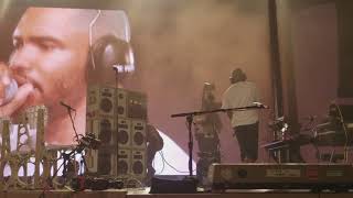 Frank Ocean  Biking Live at Panorama NYC [upl. by Ahsinam]