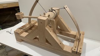 CATAPULTA de Leonardo da Vinci DIY [upl. by Averell]