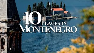 10 Most Beautiful Places to Visit in Montenegro 4K 🇲🇪  Montenegro Travel Video [upl. by Collum68]