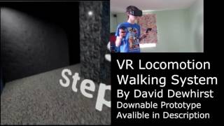 VR Walking Locomotion Prototype [upl. by Nealah]