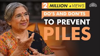 Best Tips to Get Rid of Piles Permanently  Dr Hansaji Yogendra [upl. by Bennion]