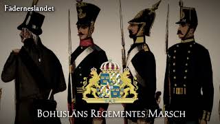 Swedish Army March  quotBohusläns Regementes Marschquot [upl. by Rayle]