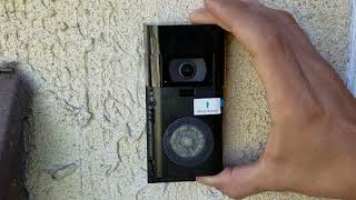 Ring Doorbell installation on a stucco Wall [upl. by Mapel]